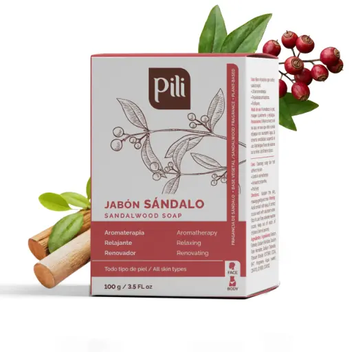 [D4685] JABON PILI SANDALO 100 g