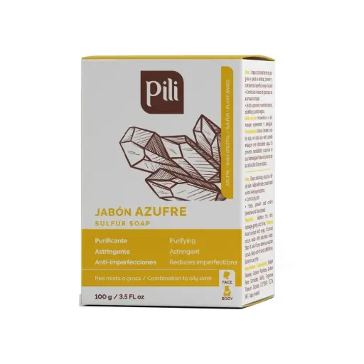 [D4684] PILI SULFUR SOAP - BAR 3.5 OZ