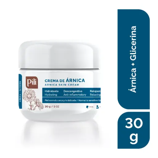 [D6160] PILI ARNICA SKIN CREAM 1 OZ