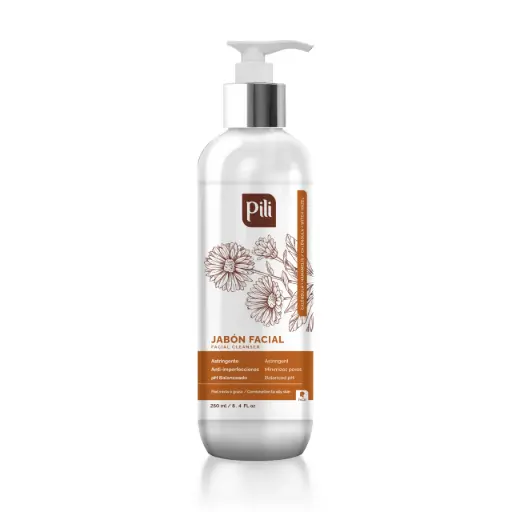 [D10624] JABON FACIAL PILI CALENDULA 250 mL